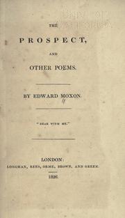 Cover of: The prospect by Edward Moxon