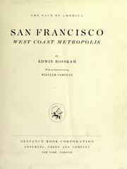 Cover of: San Francisco: west coast metropolis