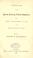 Cover of: Annals of the Boston Primary School Committee