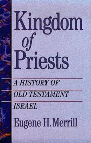 Cover of: Kingdom of Priests by Eugene H. Merrill