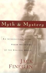 Cover of: Myth and Mystery by Jack Finegan