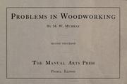 Cover of: Problems in woodworking