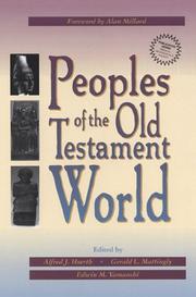 Cover of: Peoples of the Old Testament World by 