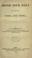 Cover of: British opium policy and its results to India and China