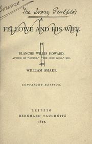 Cover of: A fellowe and his wife