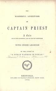 Cover of: The wonderful adventures of Captain Priest by Philip Paxton, Philip Paxton