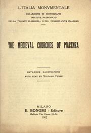 Cover of: The medieval churches of Piacenza: sixty-four illustrations