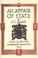 Cover of: An affair of state