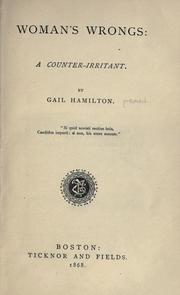 Cover of: Woman's wrongs by Hamilton, Gail