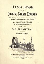 Cover of: Handbook of the Corliss steam engines ... by Frank William Shillitto
