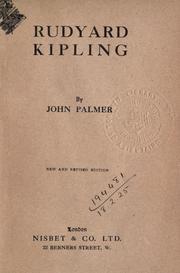 Cover of: Rudyard Kipling.