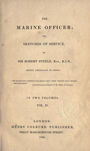 Cover of: marine officer: or, Sketches of service