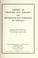 Cover of: History of medicine and surgery and physicians and surgeons of Chicago