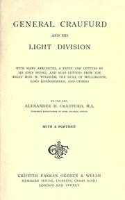Cover of: General Craufurd and his light division by Craufurd, Alexander Henry