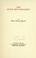 Cover of: The little boy's soliloquy