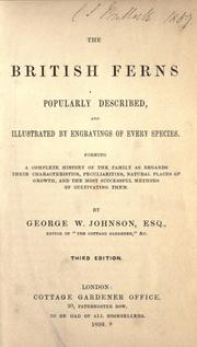 Cover of: The British ferns by George William Johnson