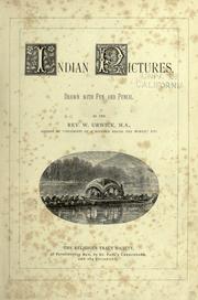 Cover of: Indian pictures: drawn with pen and pencil