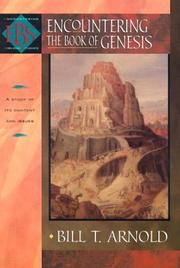 Cover of: Encountering the book of Genesis