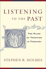 Cover of: Listening to the Past by Stephen R. Holmes