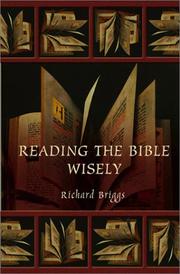 Cover of: Reading the Bible Wisely | Richard Briggs