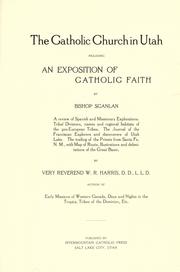 Cover of: The Catholic Church in Utah by Harris, William Richard