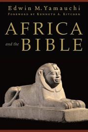 Cover of: Africa and the Bible