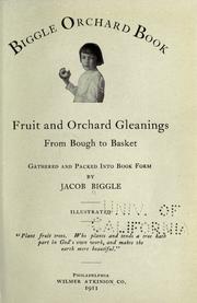 Biggle orchard book by Jacob Biggle