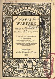 Cover of: Naval warfare by Thursfield, James Richard