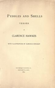 Cover of: Pebbles and shells: verses