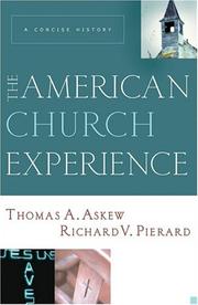 Cover of: The American Church Experience: A Concise History