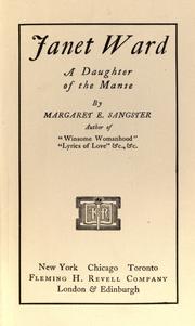 Cover of: Janet Ward: a daughter of the manse