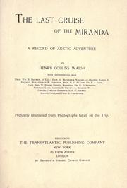 Cover of: The last cruise of the Miranda. by Henry C. Walsh