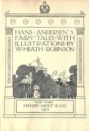 Cover of: Hans Andersen's fairy tales