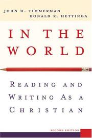 Cover of: In the world by John H. Timmerman