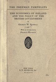 Cover of: The economics of Ireland and the policy of the British government. by George William Russell