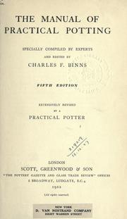 Cover of: The manual of practical potting