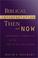 Cover of: Biblical Interpretation Then and Now