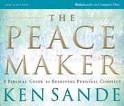 Cover of: Peacemaker, The, by Ken Sande