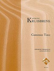 Cover of: Common time (for cello & guitar) | Annette Kruisbrink