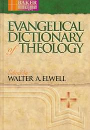 Cover of: Evangelical Dictionary of Theology