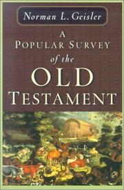 A Popular Survey of the Old Testament by Norman L. Geisler