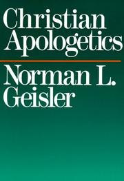Cover of: Christian Apologetics by Norman L. Geisler