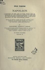 Cover of: Napoleon by Theodore Ayrault Dodge