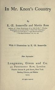 Cover of: In Mr. Knox's country by E. OE. Somerville, E. OE. Somerville