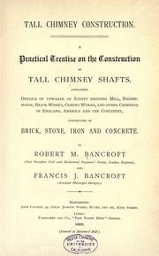 Tall chimney construction by Robert M. Bancroft