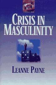 Cover of: Crisis in masculinity
