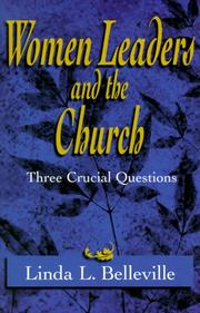 Cover of: Women Leaders and the Church: Three Crucial Questions