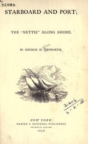 Starboard and port by George H. Hepworth