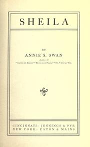 Cover of: Sheila by Annie S. Swan, Annie S. Swan