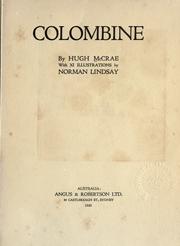 Cover of: Colombine, with 11 illus. by Norman Lindsay.